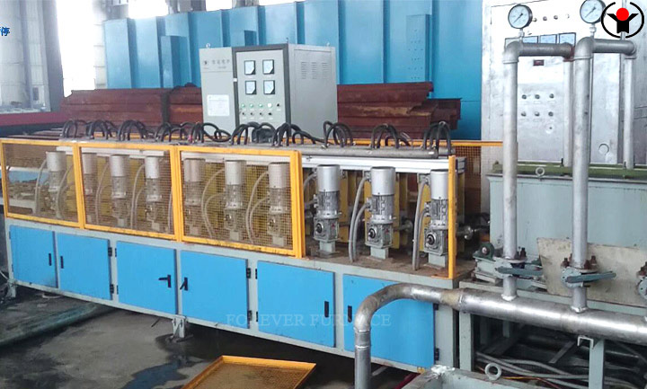 Bar quenching furnace manufacturer, bar heat treatment furnace manufacturer,long bar induction hardening and tempering system supplier