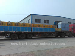 Steel bar heating furnce send to abroad
