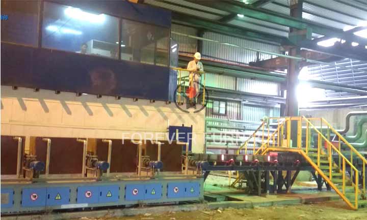 Process of Induction Heating Production Line for Steel Billet