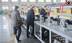 Steel pipe induction annealing furnace