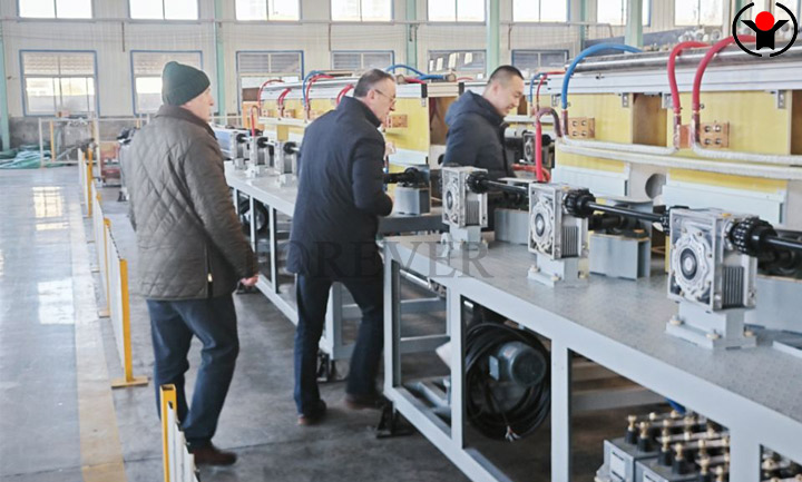 Medium frequency steel pipe / tube induction annealing equipment