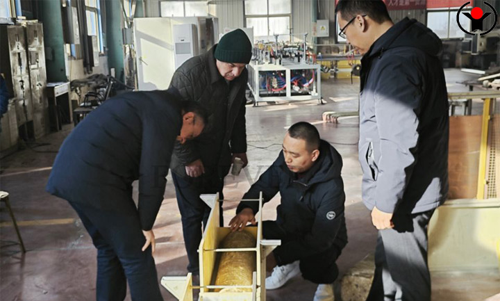 Medium frequency annealing equipment for steel pipes