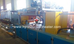 Tube hardening production line